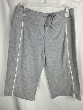 Danskin NOW NWOT Grey Elastic Draw String Waist Skimmer Sweat Pants Size Medium